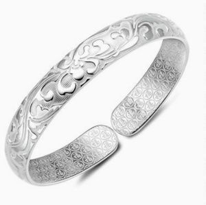 Women's 925 sterling silver bangle bracelet